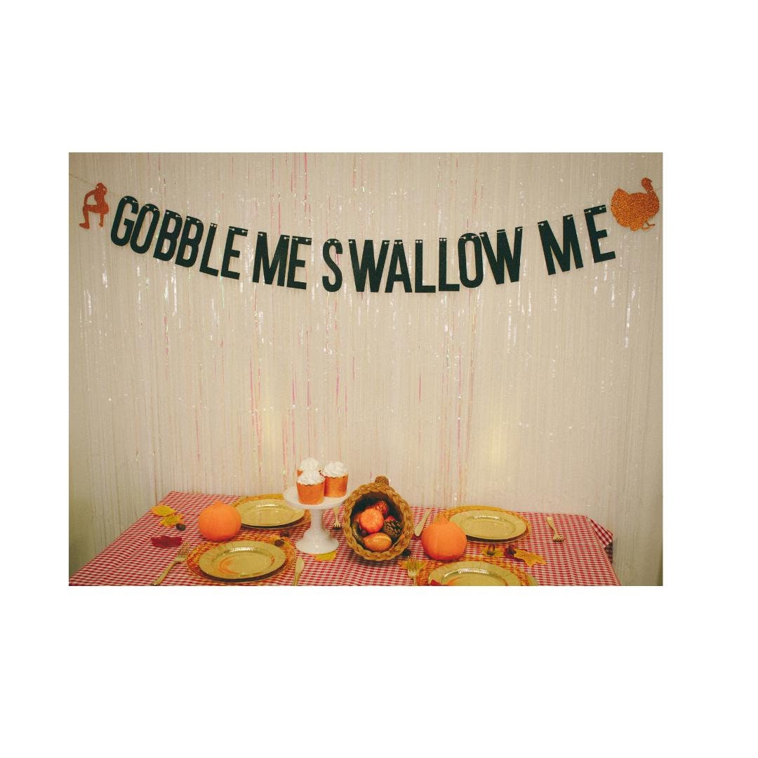 Thanksgiving Decorations, Funny Thanksgiving Decorations, Friendsgiving