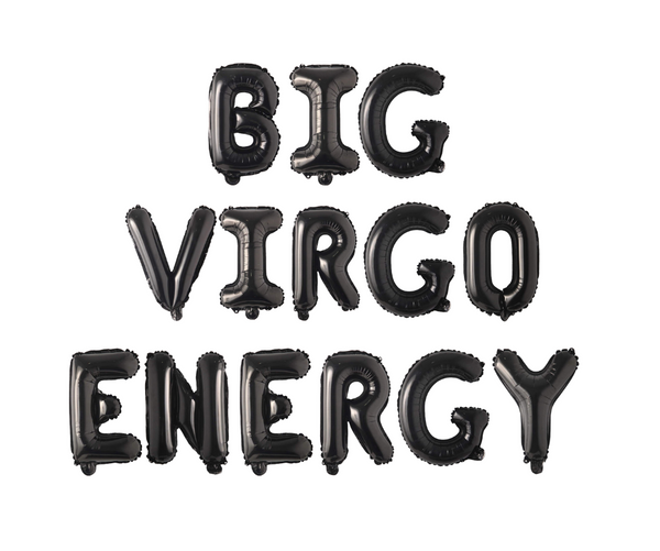 Big Virgo Energy Balloon Banner