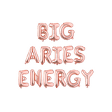 Big Aries Energy Balloon Banner