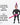 Male Stripper Birthday Face Cupcake Toppers