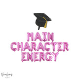 Graduation Party Decorations, Main Character Energy Balloon Banner, Graduation Balloons, College Graduation Balloons, Graduation Party,
