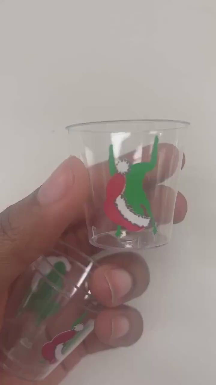 Friendsmas Decorations, Funny Christmas Shot Glasses