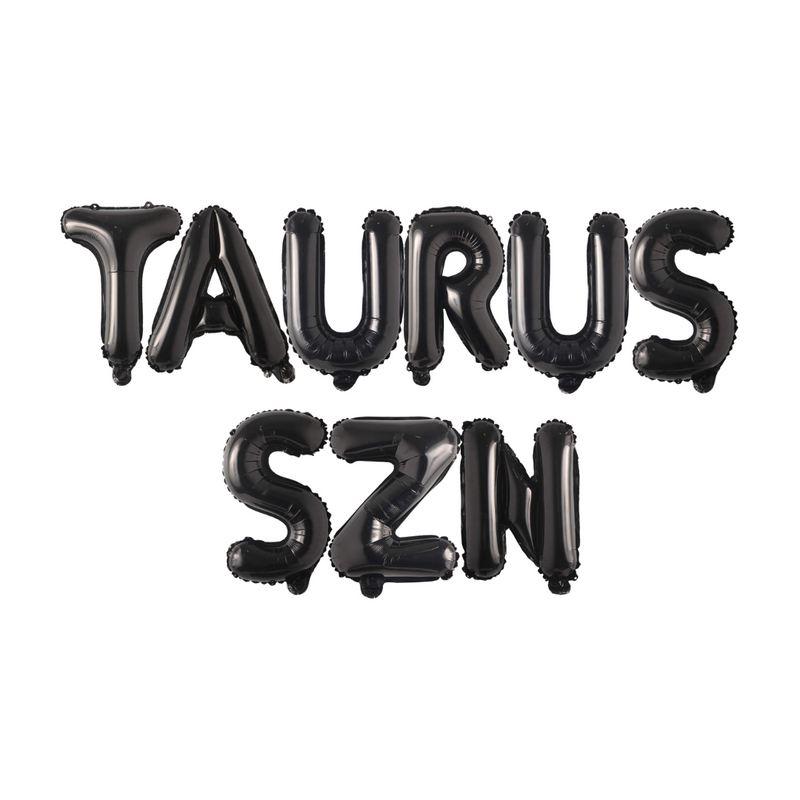 Taurus Szn Balloon Banner