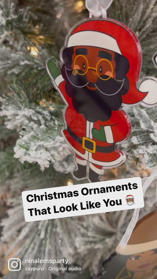 Mrs Claus Ornament (Face Only)