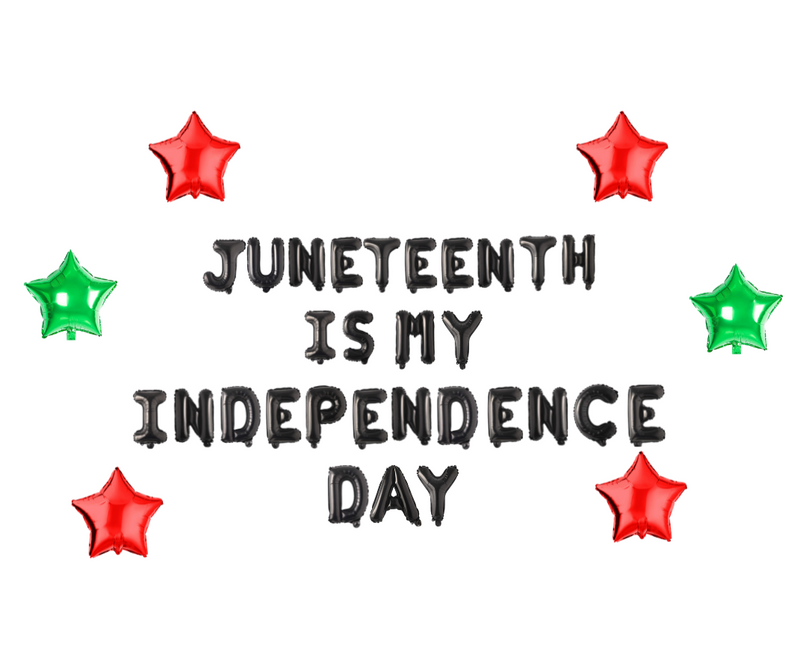 Independence Day Balloon Banner