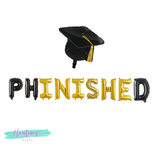Phinished Balloon Banner