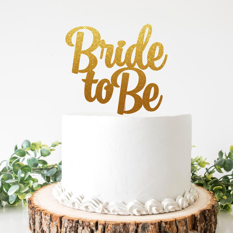 Amazon.com: Bride To Be Cake Topper Rose Gold Glitter, Bridal Shower Cake  Topper, Bridal Shower Toppers, Bride To Be Cake Toppers for Bridal Shower（Double-sided  Glitter） : Grocery & Gourmet Food