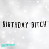 21st Birthday Decorations, Birthday Decorations, Birthday Banner, Birthday Bitch Banner, 18th, 25th, 30th, 35th, 40th