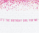 21st Birthday Decorations,  Birthday Girl Banner, Birthday Banner, Birthday Party Decor, Birthday Decor, 25th, 30th, 18th, 13th, 12th,