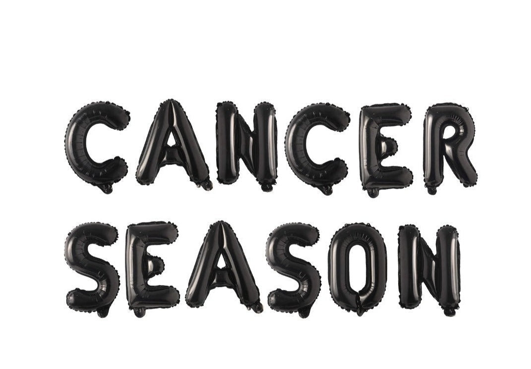 Cancer Season Balloon Banner – NinalemsParty