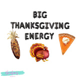 Friendsgiving Decorations, Big Thanksgiving Energy Balloon Banner, Friendsgiving Party, Friendsgiving Banner, Friendsgiving Sign