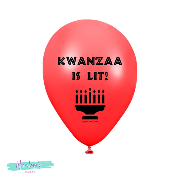 Kwanzaa Decorations, Kwanzaa is Lit Balloons, Kwanzaa Celebration, Kwanzaa Party, Habari Gani, Kwanzaa Decor, Kwanzaa Phrase, Kwanzaa Sign
