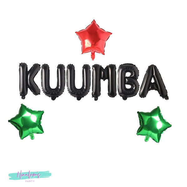 Kwanzaa Decorations, Kuumba Balloon Banner, Kwanzaa Balloons, Celebrate Kwanzaa, Kwanzaa decor, Kwanzaa Banner, Kwanzaa Sign