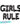 Girls Rule Balloon Banner, Feminist Gift, Girl Power Gift