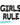 Girls Rule Balloon Banner, Feminist Gift, Girl Power Gift