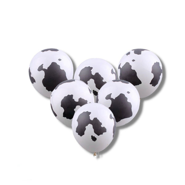 Cowgirl Bachelorette Balloons, Cow Print Balloons, Lets Go Girls
