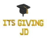 Graduation Decorations 2021, Its Giving JD, Juris Doctorate