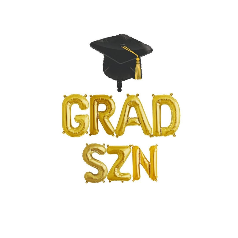 Graduation Decorations, Grad Szn Balloon Banner, College Graduation Balloons