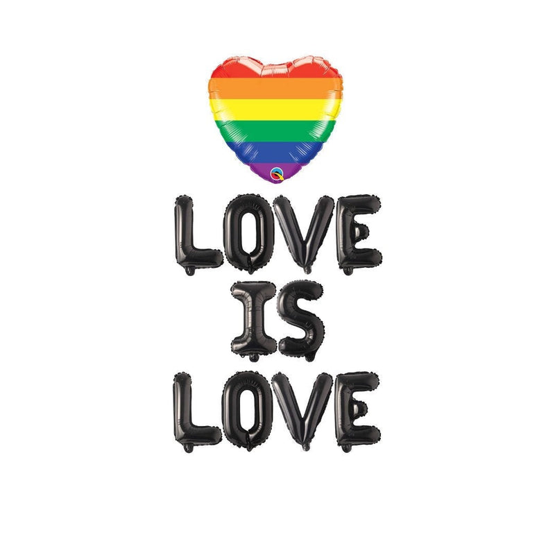 Pride Banner Sign, Love Is Love Balloon Banner, Gay Parade Pride Month Balloon Banner