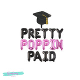 Graduation Party Decorations, Pretty Poppin Paid Balloon Banner, Graduation Balloons