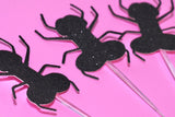 Halloween Bachelorette Party Spider Penis CupCake Toppers, Bachelorette Party Spooky Penis Decor, Bachelorette Penis Decorations Halloween
