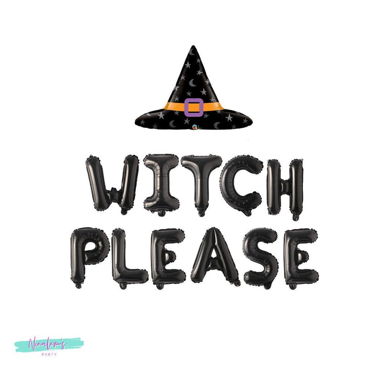Halloween Decorations, Halloween Balloons, With Please Balloon Banner