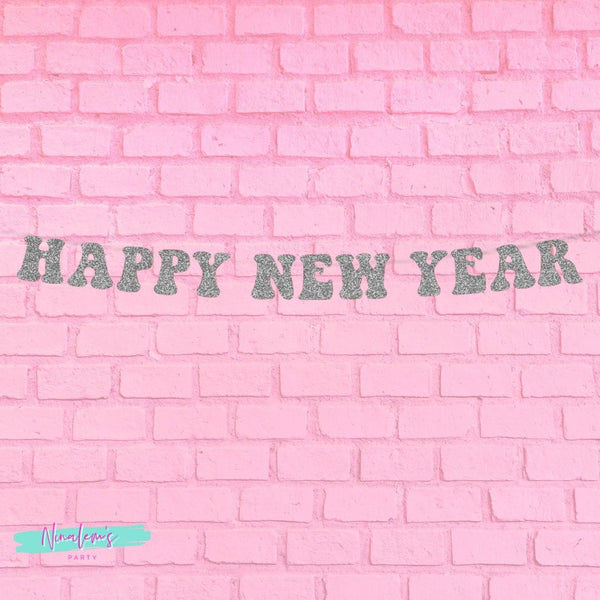 New Years Eve Decorations, Happy New Year Banner, NYE Party Decorations
