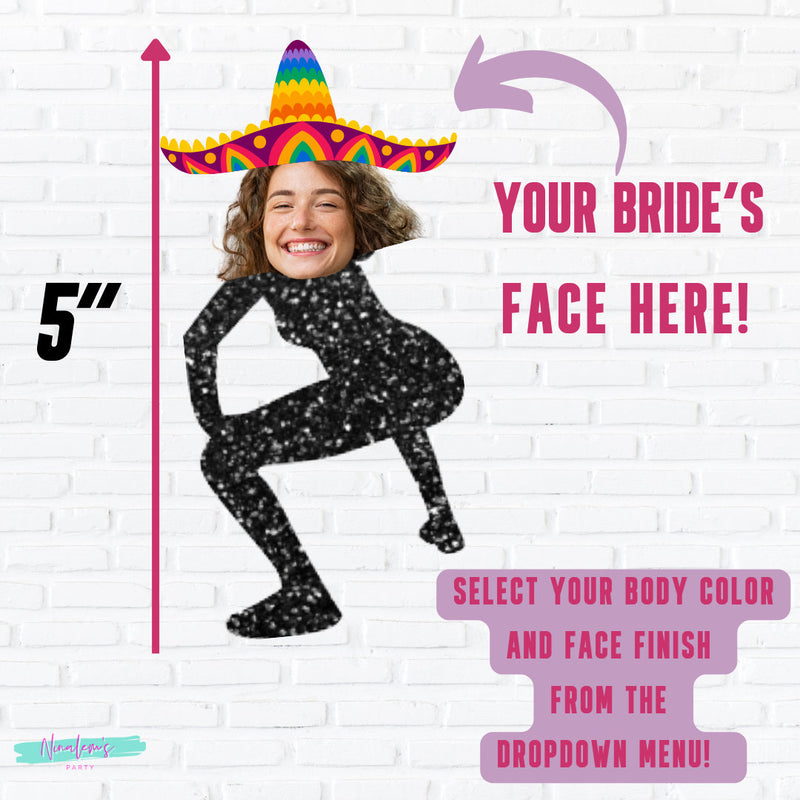 Birthday Party Decorations, Birthday Twerk Face Banner,  Custom Birthday Photo Face Banner,  Personalized Birthday Banner Any Age, 21st