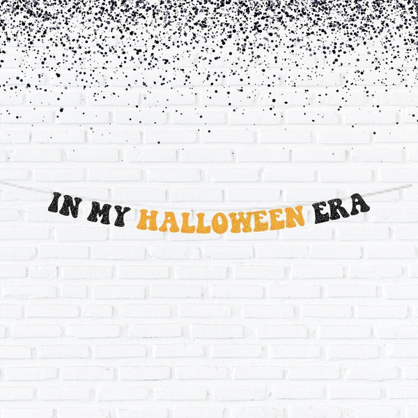 Halloween Decorations, In My Halloween Era Banner, Halloween Party Sign, Halloween Hen Party, Funny Halloween Party