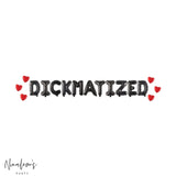 Valentine's Day Decorations, Dickmatized Balloon Banner, Valentines Day Balloons, Naughty Valentines Day Decor, Sexy Valentines Day Decor
