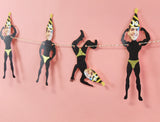 Birthday Party Decorations, Birthday Male Stripper Face Banner, Custom Birthday Photo Face Banner, Personalized Birthday Banner Any Age,